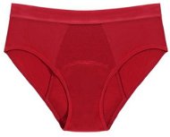 PINKE WELLE Red Bikini - mid-length. and light menstruation, size 4, s. XL - Menstruation Underwear