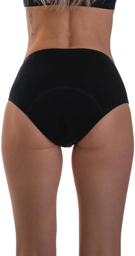High Waisted Repettes for Strong Menstruation Merino XS - Menstruation Underwear - Main image