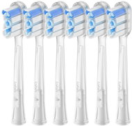 Laifen 2.0 Super-Clean 6 pcs transparent - Toothbrush Replacement Head