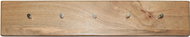LAKŠMI Hina hanger with 5 hooks 80 × 15 × 2,5 cm, mango wood - Coat Hanger