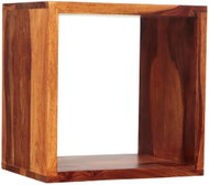 LAKŠMI Gani wall shelf 40 × 40 × 30 made of rosewood - light honey - Shelf