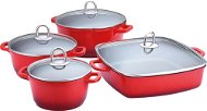 Lamart Ceramic cookware set 8pcs K16202428 - Cookware Set