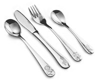 Children's Cutlery Lamart Children's set of cutlery 4 pcs ZOO LT5005 - Dětský příbor