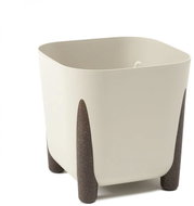 Lamela Flowerpot Frida 29 cm Eco beige, square - Flower Pot