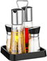 Lamart 4-Piece Condiment Set - Condiments Tray