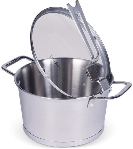 LAMART LT1273 Kasserolle mit Deckel 18 × 10 cm - Großer Kochtopf - Hauptbild