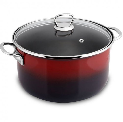 Lamart Casserole LT1184 24cm SMALT EMAIL - Casserole Pot - Main image