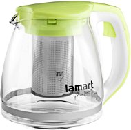 Lamart Kettle 1.1l Clear/Green LT7026 - Teapot