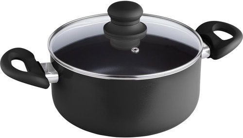 Lamart Casserole with Lid 20cm black MULTICOLOR LT1124 - Casserole Pot - Main image
