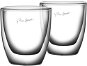 Glass Lamart set of 2 espresso glasses 80ml VASO LT9009 - Sklenice