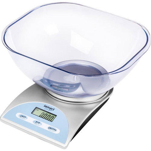 LAMART LT7033 Kitchen Scales with Bowl - Kitchen Scale - Main image