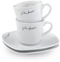 LAMART Set of Cups with Saucers 2pcs 90ml LT9017 - Set of Cups