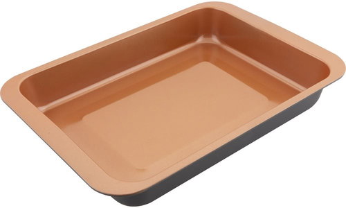 LAMART LT3095 42 x 29 x 5CM COPPER - Roasting Pan - Main image