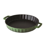 LAVA METAL Round Cast Iron Mould 30cm - Green - Baking Mould