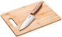Lamart Prkénko 30x20x0,9cm a nůž Bamboo LT2059 - Krájecí deska