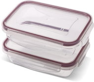 Lamart LT6061 Set of 2 × 0,4 l CLIP rectangle bowls - Food Container Set