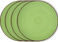 LAMART Desszert tányér készlet 4 db zöld LT9061 HAPPY - Tányérkészlet