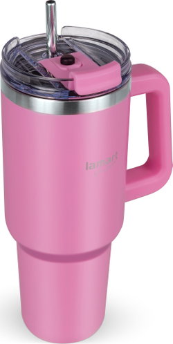 Lamart HUGE LT4095 Thermal Mug Pink 1.2L - Thermal Mug - Main image