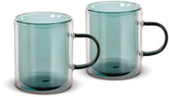 Lamart thermos glass Vaso LT9122 Set of 2 tea 350 ml, 2 pcs, green - Glass