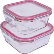 Lamart LT6056 SET Dózy čtvercové AIR 2 ks - Sada dóz