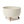 Flowerpot ROMA, diameter 29cm, footed bowl, cotton