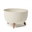 Flowerpot ROMA, diameter 29cm, footed bowl, cotton