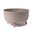 47cm, bowl on legs, latte