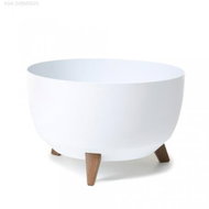 LAMELA Květináč ROMA, průměř 24 cm, mísa na nožkách, bílý - Květináč