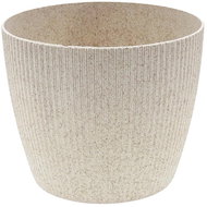 LAMELA Květináč MAGNOLIA ECO JUMPER, průměr 19 cm, výška 15 cm, bílý - Květináč