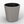 Low flowerpot MUZA, size 39 x 39cm, height 41cm, taupe