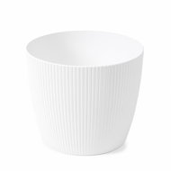 LAMELA Obal na květináč Magnolia Eco Recycled 140 mm bílý - Decorative Planter