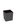Flower pot JUKA RATAN, 250 × 250 mm, graphite