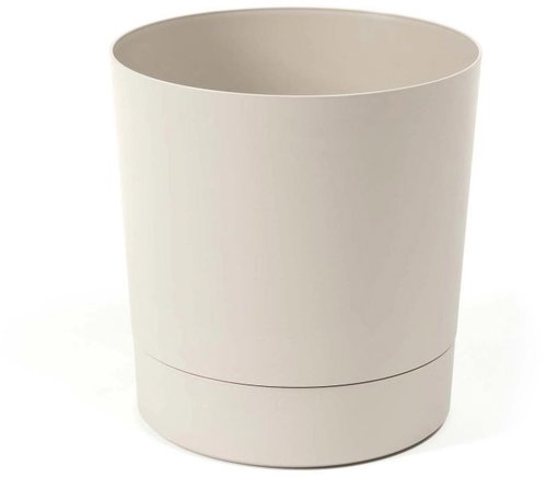 Lamela Flowerpot AURA + bowl 38 cm, beige - Flower Pot - Main image