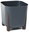 Lamela Flowerpot FRIDA 36 cm, ECO, square, anthracite