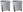 Grey-concrete, set of 2
