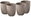 Latte, set of 4