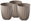 Coffee latte, set of 3
