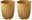 Mustard, set of 2