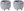 Grey, set of 2