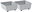 Decor grey concrete, set of 2