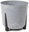 Flowerpot FRIDA diameter 34 cm, concrete-grey effect