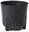Flowerpot FRIDA diameter 34 cm, concrete-black effect