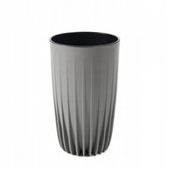 Lamela Flowerpot MIRA diameter 25 cm, tall, wood grey - Flower Pot