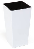 Lamela Flowerpot FINEZIA 25 × 25 cm, white - Flower Pot