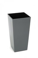 Lamela Flowerpot FINEZIA 35 × 35 cm, anthracite - Flower Pot