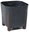 Planter FRIDA 29 cm, ECO, square, black concrete effect