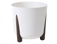 Lamela Flowerpot FRIDA diameter 26 cm, white - Flower Pot