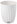 Flowerpot MIRA diameter 30 cm, white