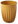 Flowerpot MIRA diameter 30 cm, mustard