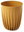 Flowerpot MIRA diameter 30 cm, mustard